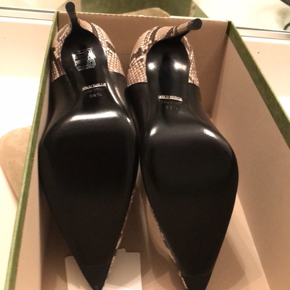 Authentic animal print designer booties. - Picture 5 of 7